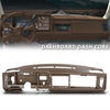 G-PLUS Dash Dashboard Core Compatible with Chevy & GMC Truck 1988-1994 Fit Chevy Blazer GMC Yukon Suburban 1992 1993 1994 Brown ABS