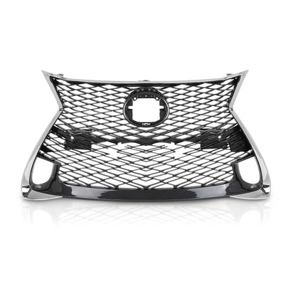 G-PLUS Grille Compatible with LX GS200t 2016-2017/GS350 2016-2020/GS450h 2016-2018 with F Sport Package with Park Assist Front 5310130890, LX1200192 Gray