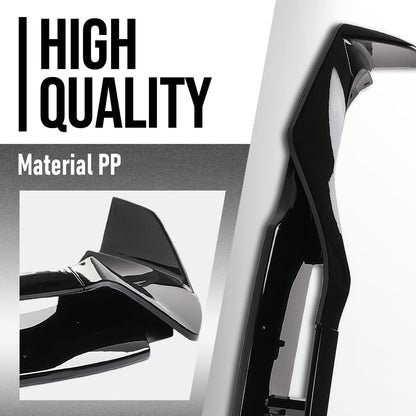 G-PLUS Front Bumper Lip Splitter Spoiler Compatible with BMW X5 Model 2019-2023 with M Sport Package Only, Not Fit X5M or Model Without M Sport Package Front Bumper Lip Splitter Glossy Black