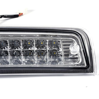 G-PLUS LED 3rd Third Brake Light Compatible with Dodge Ram 1500 2009-2017, Fit Dodge Ram 2500 3500 2010-2017 3rd High Mount Stop Lamp, Clear Lens Chrome Housing