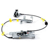 G-PLUS Rear Door Lock with Cable Assembly Compatible with 2004-2008 F150 Extended Cab Pickup ONLY,(Does NOT Fit Crew Cab or Heritage Models),Driver Side/Passenger Side (1, Passenger Side)