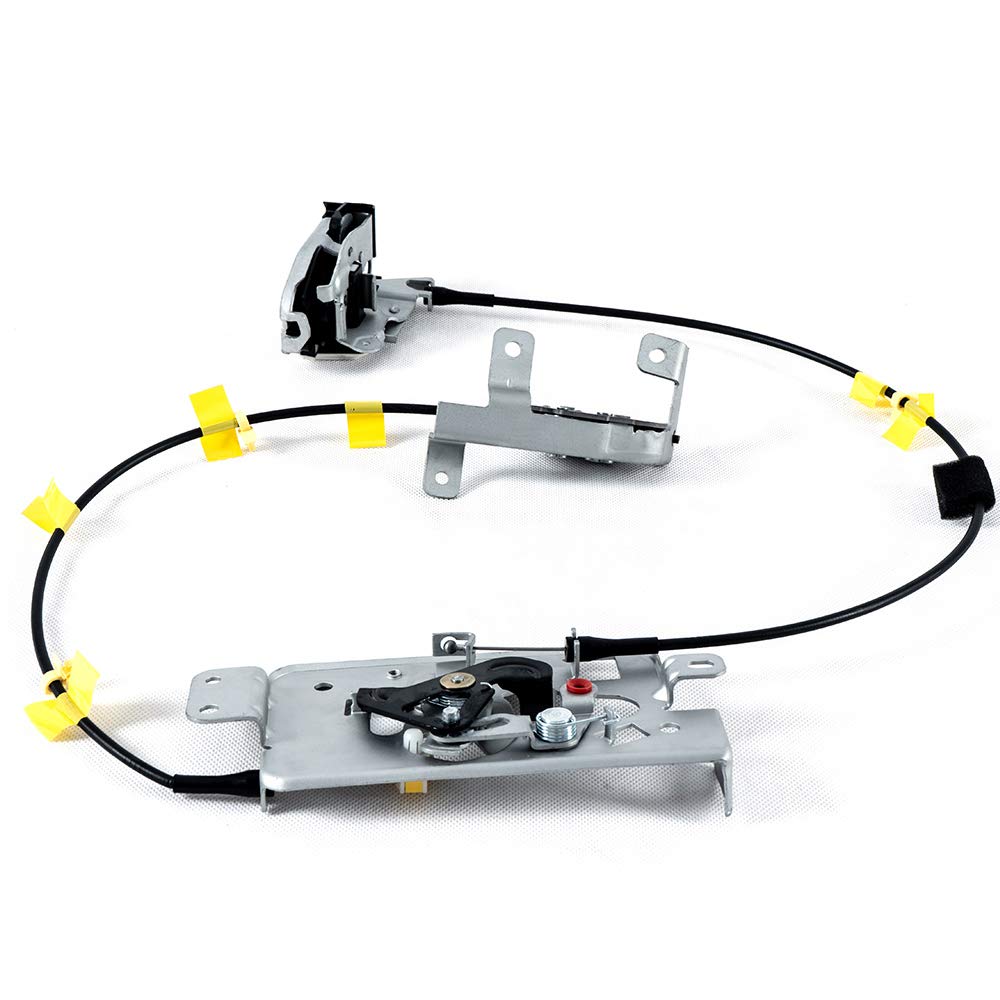 G-PLUS Rear Door Lock with Cable Assembly Compatible with 2004-2008 F150 Extended Cab Pickup ONLY,(Does NOT Fit Crew Cab or Heritage Models),Driver Side/Passenger Side (1, Passenger Side)