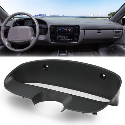 G-PLUS Dash Gauge Cluster Bezel Trim Surround Compatible with Chevy Impala SS 1994-1996 Dashboard Panel Trim