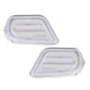 G-PLUS Side Marker Corner Parking Light Compatible With 1998-2002 Pontiac Firebird Trans Am Front Bumper Corner Marker Turn Signal Lamp 10301404 10301405 GM2520177 GM2521177