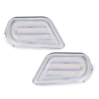 G-PLUS Side Marker Corner Parking Light Compatible With 1998-2002 Pontiac Firebird Trans Am Front Bumper Corner Marker Turn Signal Lamp 10301404 10301405 GM2520177 GM2521177