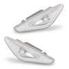 G-PLUS Pair Front Turn Signal Light Side Marker Light, Compatible with BMW X5 E70 2007-2014/ X3 F25 2011-2015/ X6 E71 2008-2014, LH Driver & RH Passenger Side 2PCS, 63137171007, 63137171008