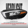 G-PLUS LED Headlight Left Driver Side Compatible with Benz W177 A Class A220 A250 2019 2020 2021 2022 LED Headlight Without modules, ballasts and other extra accessories A1779065103, A1779066303 Black