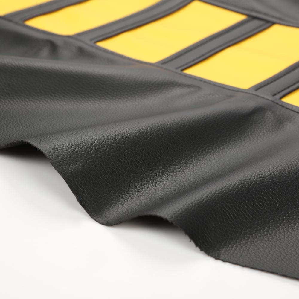 G-PLUS Seat Cover Compatible with Honda CR125R CR250R CR500R CR80R CRF100F CRF125F CRF150F,Motorcycle Seat Soft Protector Replacement (Yellow)