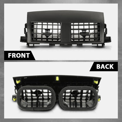 G-PLUS Center AC Air Dash Vents Panel Compatible with Toyota Rav4 2006-2012 55663-42020