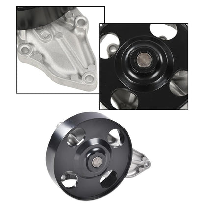 G-PLUS Engine Coolant Water Pump Compatible with Acura TSX 2004-2008/Fits Honda Accord L4 2.4L 2003-2007/Fits Honda CRV 2007-2009/Fits Honda Element 2003-2011 19200RAAA01 19200RAD003 AW9461