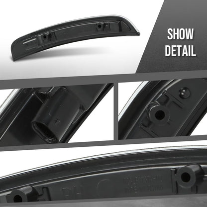G-PLUS Side Marker Light Lamp Set Front & Rear Fender Side Compatible with Dodge Charger 2015-2022 68214405AA 68214404AA 68214127AA 68214126AA