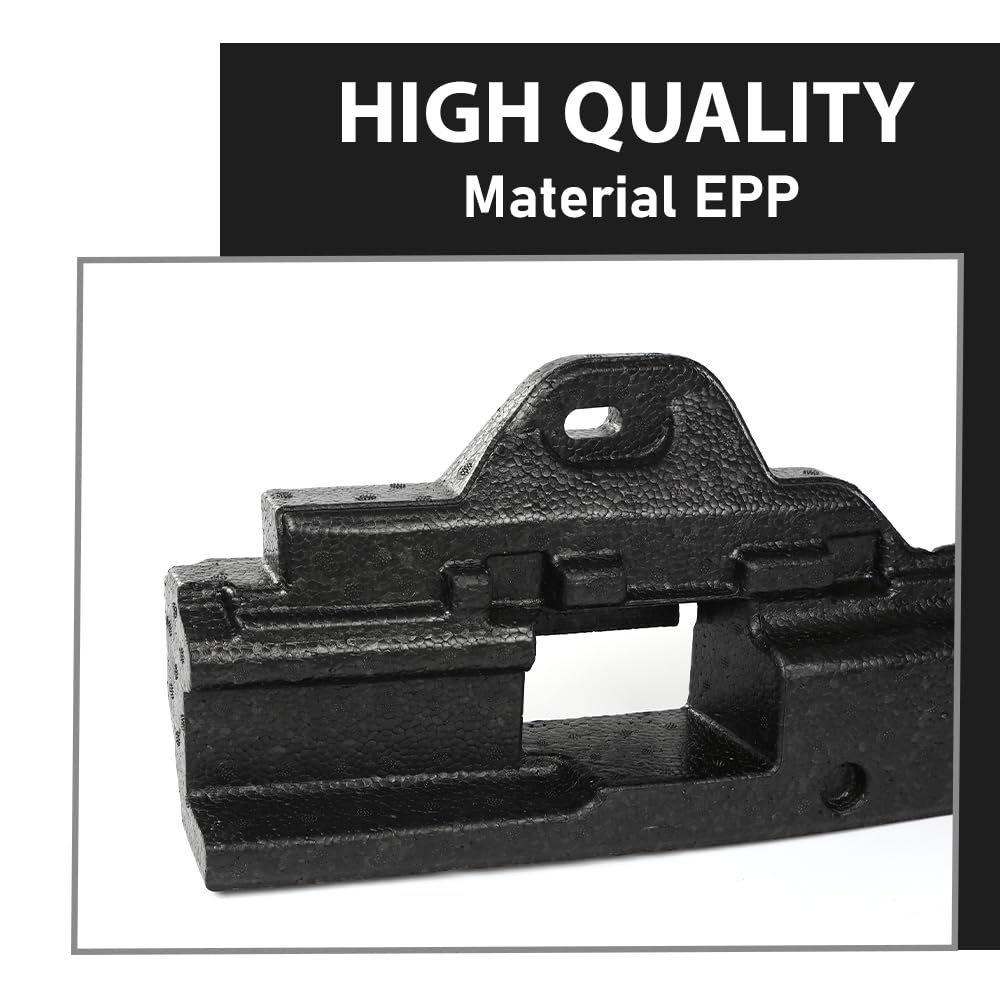 G-PLUS Front Bumper Impact Absorber Compatible with Jeep Grand Cherokee 2016-2021 Black 68328816AA