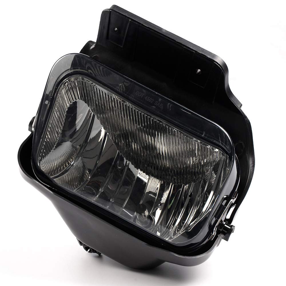 G-PLUS Fog Lights Compatible with Chevy Silverado 1500 2500 3500 2003-2007/ Fit Avalanche 2002-2006 Driving Bumper Lamp Smoke Lens w/ H10 Bulbs GM2593127 GM2592127 15190983 15190982