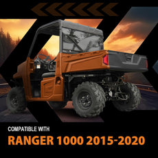 G-PLUS Tailgate Cover Panel for Ford Ranger 1000 Diesel XP 900 570 2015-2020 Black Front View