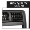 G-PLUS Radio Bezel Dash Bezel Trim Fit Toyota Tacoma 1995-1997 Dashboard Panel Black