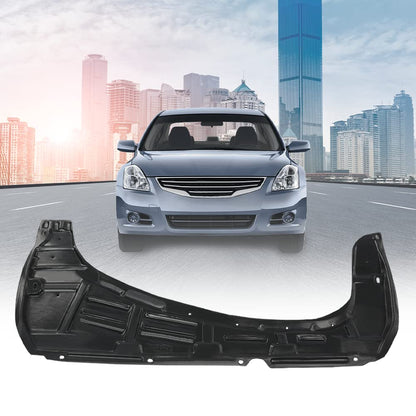 G-PLUS Front Engine Splash Shield Compatible with Nissan 2007-2011 Versa (submodel: S, SL)/ 2009-2011 Versa (submodel: 1.6, 1.6 Base)/ 2012 Versa (submodel: 1.8 S, 1.8 SL) 75892EL000, NI1228132