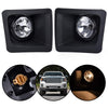 G-PLUS Lens Bumper Driving Fog Lights Lamps Left+Right Compatible with 2014 2015 GMC Sierra 1500 Models Only GM1038169, GM1039169 15839896