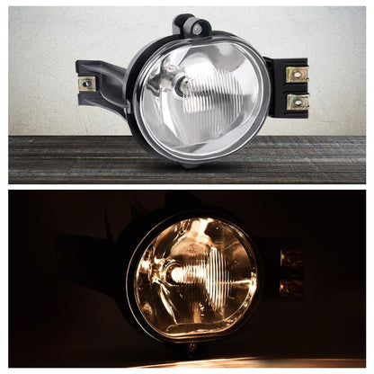 G-PLUS Front Bumper Fog Lights Compatible with Dodge Ram 1500 2002-2008/2003-2009 Ram 2500 3500/2004-2006 Durango Pair+Bulb Driver and Passenger Side Driving Lamps Clear Lens