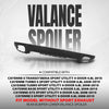 G-PLUS Rear Bumper Lower Valance Spoiler Compatible with Porsche Cayenne 2008 2009 2010, Fit Model Without Sport Exhaust 95550552112G2X, 955-505-521-12-G2X, 95550552110G2X,95550552111G2X Black