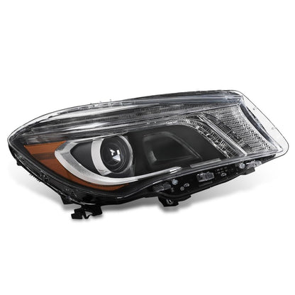G-PLUS Headlight Right Passenger Side RH Compatible with Benz CLA250 CLA45 2014 2015 2016 without modules and ballasts 1179065600, MB2503224 Black