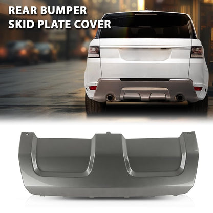 G-PLUS Rear Bumper Skid Plate Cover Compatible with Range Rover Sport 2014-2017 Gray