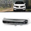 G-PLUS Fog Light Lamp Compatible with Lincoln MKX 2016-2017 FA1Z-13200-D, FA1Z13200D Black Driver Side LH