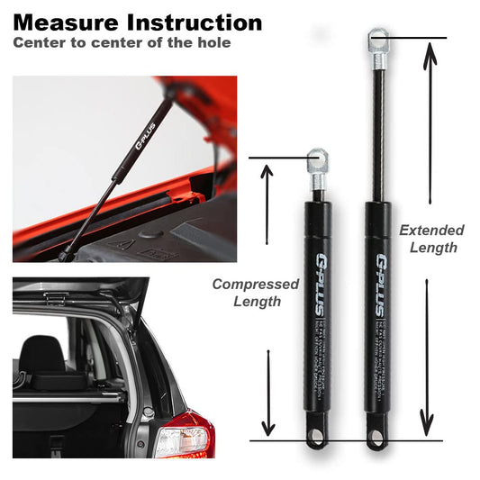 【Multi-Colored】 G-PLUS Universal 10" Trunk Lift Support Strut Gas Spring Shock,Tailgate Assist Shock Struts Bar Lift Support Universal Replace (Matt Blue)