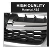 G-PLUS Front Bumper Upper Grille W/Chrome Grill Tirm Compatible with Subaru Impreza 2012-2014 91122FJ010