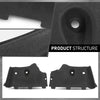 G-PLUS Pair Front Underbody Splash Shield Panel Decor Covers, Compatible with Audi A6 A6 Quattro A7 S6 2012-2016, 4G0825202A,4G0825201B