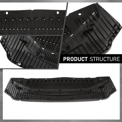 G-PLUS Front Lower Engine Splash Shield, Compatible with Audi A6 & A6 Quattro 2012-2015, Bumper Lower Grill Plate, 4G0807611, 4G0 807 611