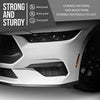 G-PLUS Fog Light Covers Front Driver Left Side Compatible with Ford Mustang 2023-2024 PR3Z17E811AA, FO1038237 Black