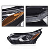 G-PLUS Passenger Side RH Headlamp Clear Lens LED DRL Headlight Assembly, Compatible with Chevy Equinox 2018 2019 2020 w/Factory Halogen Headlight 84428283 Bumper Headlamps,faros delanteros