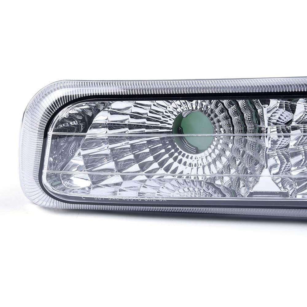G-PLUS Headlights Assembly, Compatible with Chevy Silverado 1999-2002/Fit Suburban Tahoe 2000-2006 Bumper Headlamps, Clear Lens Chrome Housing Clear Reflector Left & Right,faros delanteros