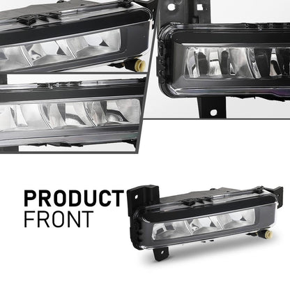 G-PLUS Fog Light Assembly Right Side Compatible with BMW 228i xDrive Gran Coupe / 330e / 330e xDrive / 330i / 330i xDrive 2019-2024,Not Fit Models With M Sport Package BM2593158,63177433788 White