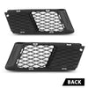 G-PLUS Pair Bumper Grille Compatible with BMW 328i/328xi xDrive Base Coupe 2-Door 2007-2010,BM1036121, BM1036122, 51117154720, 51117154719,BM1036122,51117154720 Black