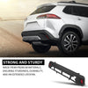 G-PLUS Rear Bumper Cover Compatible with Toyota Corolla Cross 2022-2025, Fit L & LE Models Without Park Assist Sensor Holes Only, TO1100363, 521590A200, 187-11272, Black