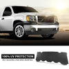 G-PLUS Black Hood Insulation Pad 1/2" with Clips Compatible with GMC Pick-Up Trucks 2007 2008 2009 2010 2011 2012 2013, Not Fit Chevy Trucks