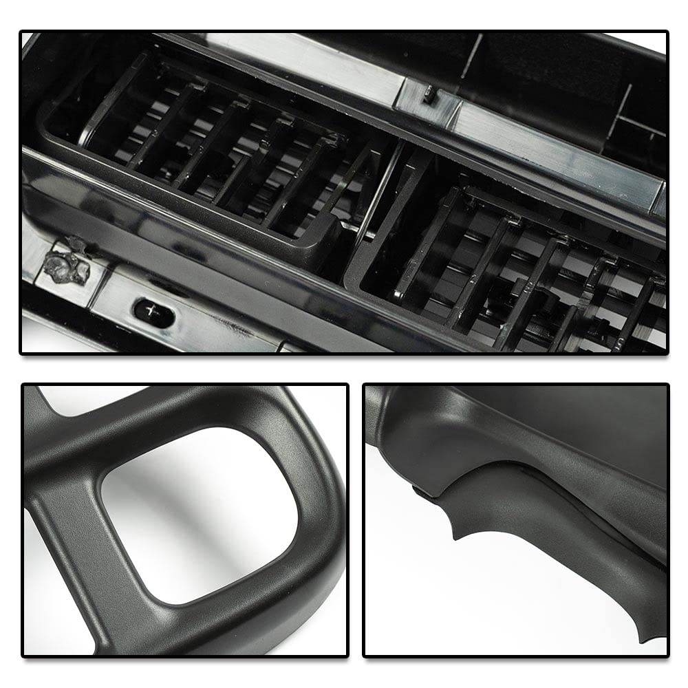 G-PLUS Dash Board Bezel Cover Instrument w/Vents Compatible with Dodge Ram 1500 1998 1999 2000 2001/ Dodge Ram 2500/3500 1998 1999 2000 2001 2002 (Black) 5GK51DX9AA, 5EU11DX9AB