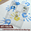 G-PLUS Coin Pages, Coin Album Pages Lighthouse Encap Graded Slab,Coin Collecting Supplies,2 Sheets 18 Slabs