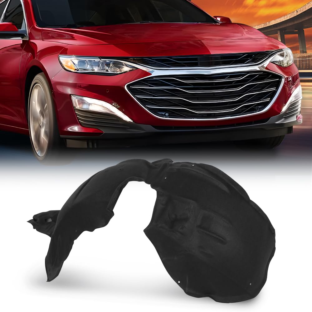 G-PLUS Front Fender Liner Right Passenger Side Compatible with Chevy Malibu L 2019-2021/Fit Chevy Malibu Premier 2019-2022/Fit Chevy Malibu (submodel: LS, LT, RS) 2019-2023 84506559 GM1249301