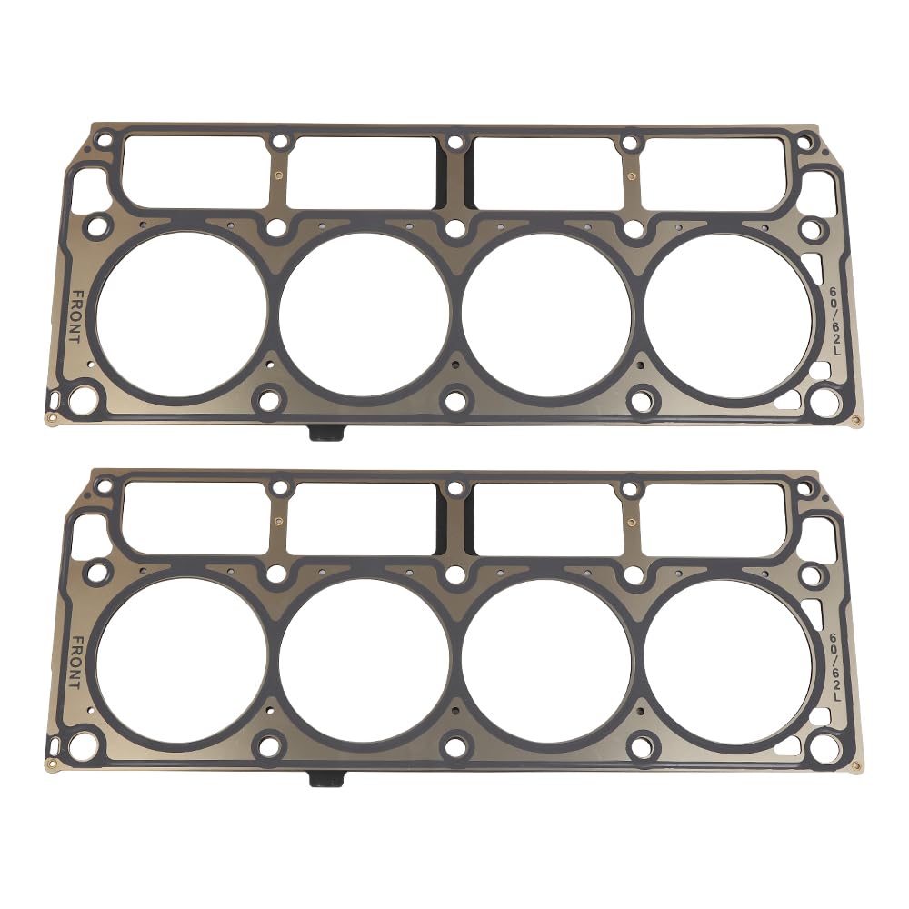 G-PLUS GEN 3 LS Gasket Set/Kit& LS9 Head Gaskets Compatible with GM Chevy LS1 LS6 LQ4 LQ9 4.8L 5.3L 5.7L 6.0L 12558178, BTR73450, 12617944, 12612350