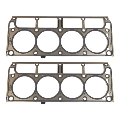 G-PLUS GEN 3 LS Gasket Set/Kit& LS9 Head Gaskets Compatible with GM Chevy LS1 LS6 LQ4 LQ9 4.8L 5.3L 5.7L 6.0L 12558178, BTR73450, 12617944, 12612350