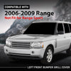G-PLUS Front Left Bumper Air Intake Cover Trim Bezel, Compatible with Range Rover L322 4.4L V8 (non-Supercharged) 2006-2009, Not Fit Range Rover Sport models, Grill Cover DXB500350PUY