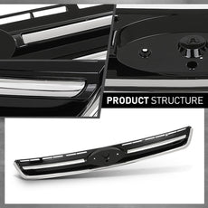 G-PLUS Front Upper Grille for Ford Escape 2013-2016 Chrome Molding Product Specifications