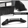 G-PLUS Black Lower Front Bumper Valance Compatible with 2011-2013 Jeep Grand Cherokee 4-Door (Fit Models With Lower Chrome Trim and WITHOUT Adaptive Cruise)