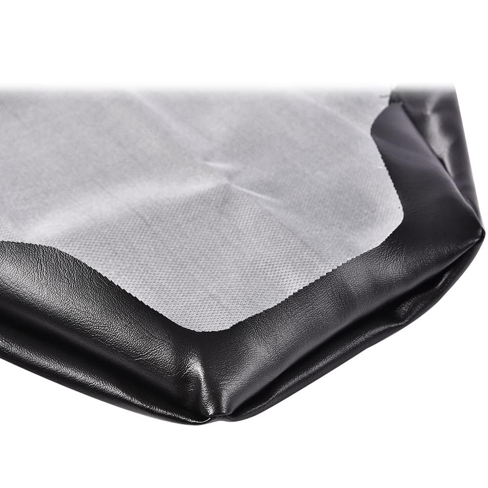 G-PLUS Seat Leather Protector Replacement Motorcycle Seat Cover Compatible with Suzuki Quadrunner 400 2003 2004 2005 2006 2007 2008(Black)
