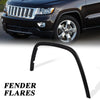 G-PLUS Front Left Driver Side Fender Flare, Compatible with Jeep Grand Cherokee 2011 2012 2013 2014 2015 2016, Wheel Opening Molding Trim