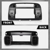 G-PLUS Center Dash Radio Bezel AC Air Vents Upper Trim Compatible with Toyota Camry 2002-2006 Black