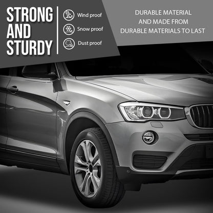 G-PLUS Fender Liner Front Right Side Rear Section Compatible with BMW X3 2011-2017 Fit BMW X4 2015-2018 BM1249127, 51717213644 Black