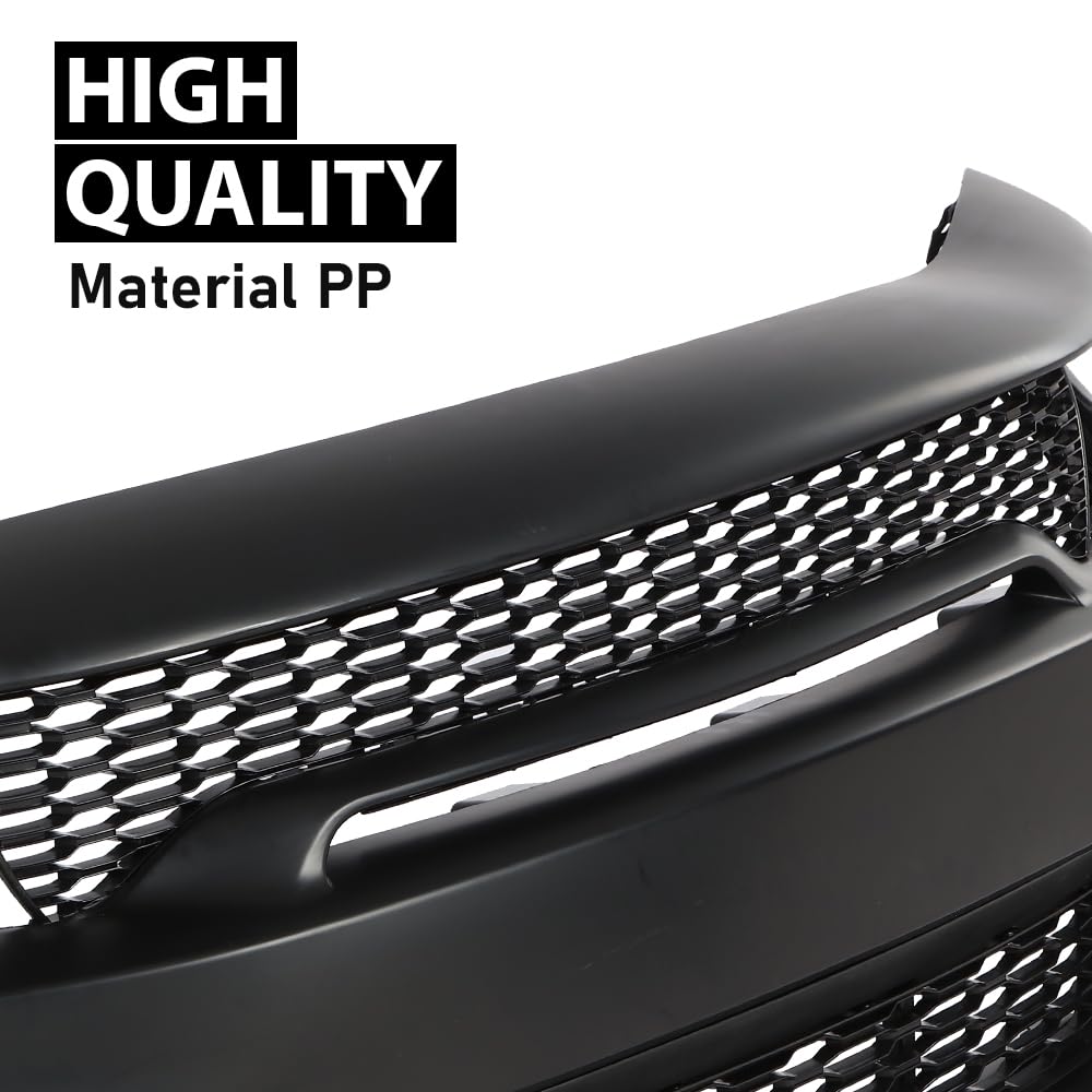 G-PLUS Front Rear Bumper Body Kit Compatible with Dodge Charger SRT Style 2015-2023 Widebody Full Bumper Replacement Assembly